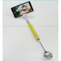 OEM Logo Funny Cool Bluetooth Phone Selfie Stick with Spoon